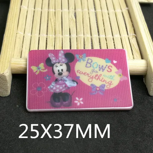 25x37 25 шт./лот 30*32 м мультфильм характер Flatback Смола bihaiyuan - Цвет: 25x37