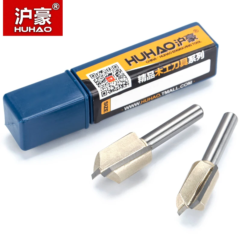 HUHAO 1 шт. 1/4 &quotхвостовик CNC 20 мм очистка нижней фрезы шлицевые