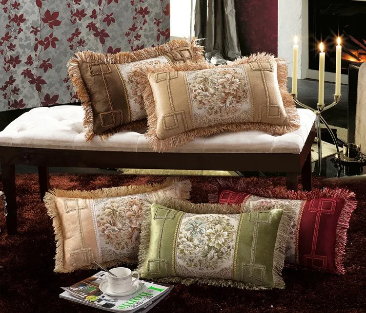 4colors 30*45cm Fashion luxury vintage pillow sofa cushion pillow