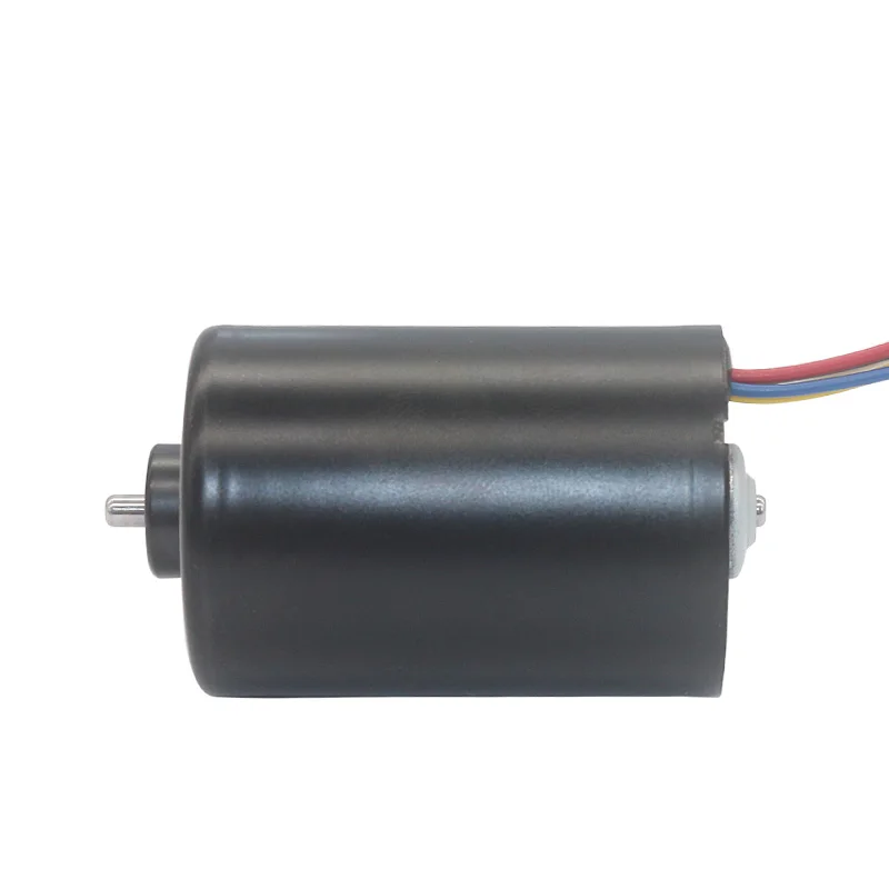 DC 12v 24v высокоскоростной долговечный тихий тормозной трубчатый бесщеточный двигатель