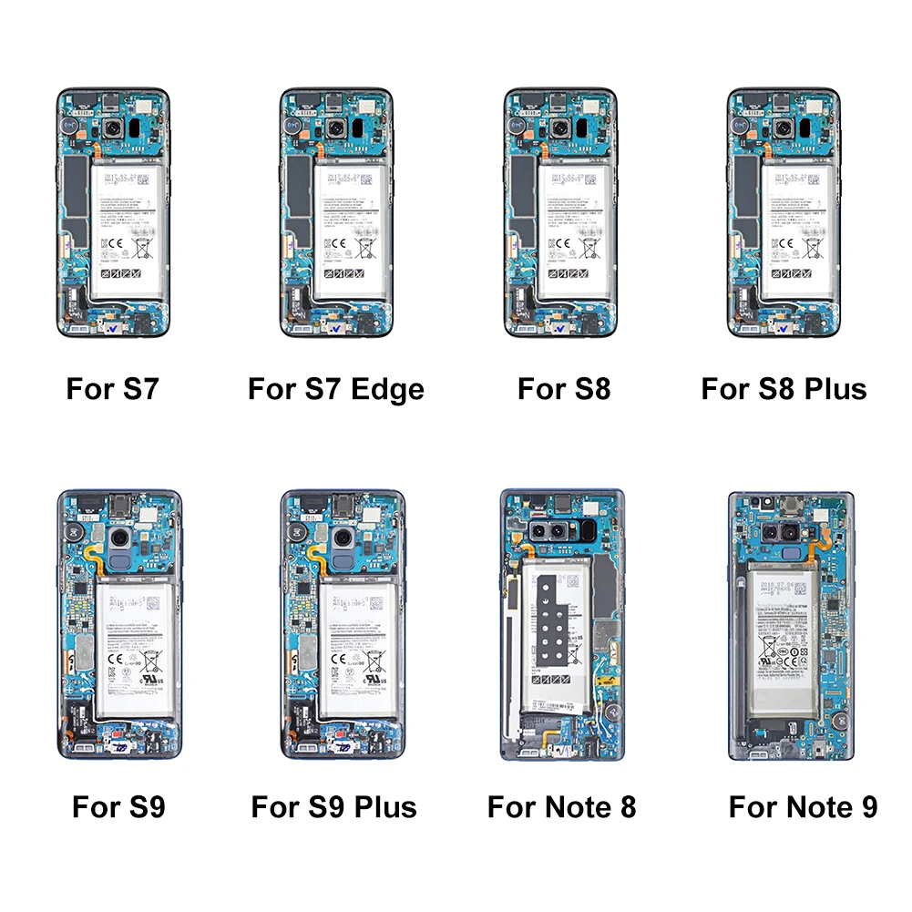 Телефон Стикеры s пленка для samsung S8/S9/Note 8/9/10 имитировать телефон ремонт собрать скины для S7 кромка ПВХ Стикеры чехол для телефона S10