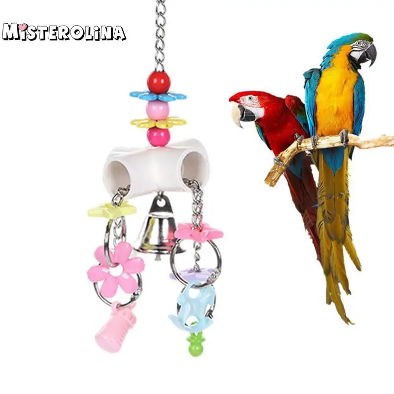 Pet Parrot's Birds Chew Toy Decorations Perching Climbing Toy Newest