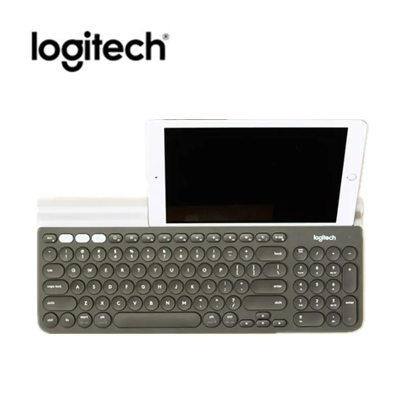 Беспроводная bluetooth-клавиатура logitech K780 с двухрежимным переключателем, многофункциональная компьютерная клавиатура