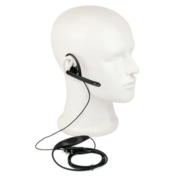 Hot 2 Pin Earpiece Mic PTT Headset for Radio for Kenwood (11)