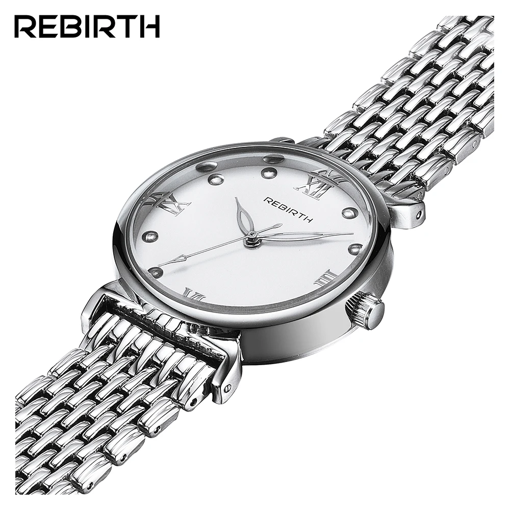 Фирменная Новинка Relogio Feminino Дата День Часы женские Нержавеющая сталь часы
