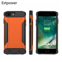 Ext power 5000 мАч для iPhone 6 6S 7 8 противоударный Тонкий чехол для батареи для iPhone 6 6S 7 8 Plus power Bank Charing чехол s задняя крышка