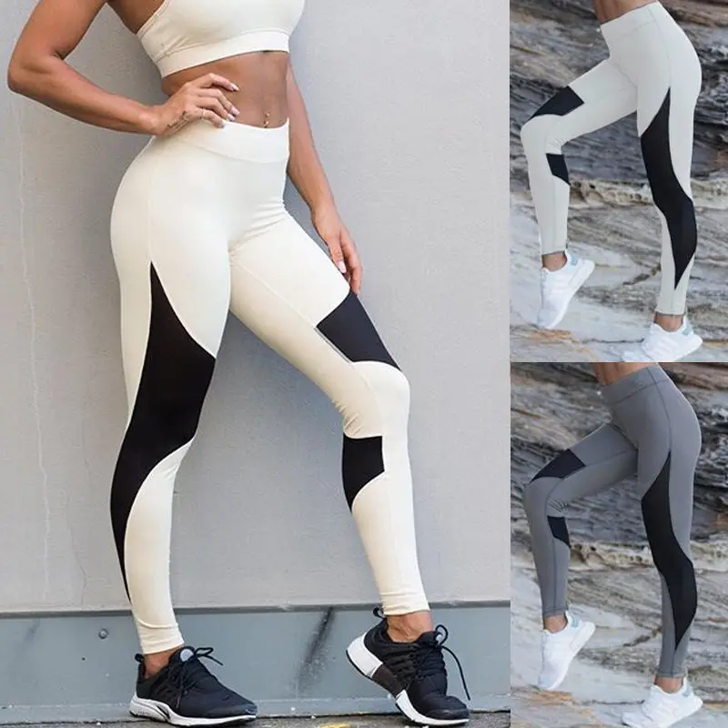 New Fashion Women High Waist Fitness Leggings Pants Stretch Trousers