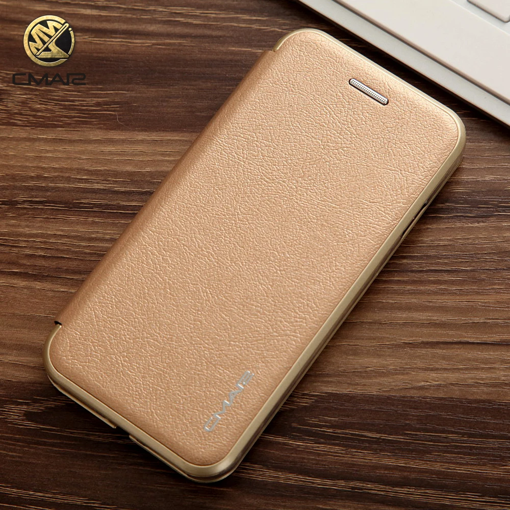 

Gold Magnet Flip Case For iPhone 11 Case Leather With Card Slot PU Wallet Cover For iPhone 11 Pro Max 7 8 Plus X XR XS MAX Case