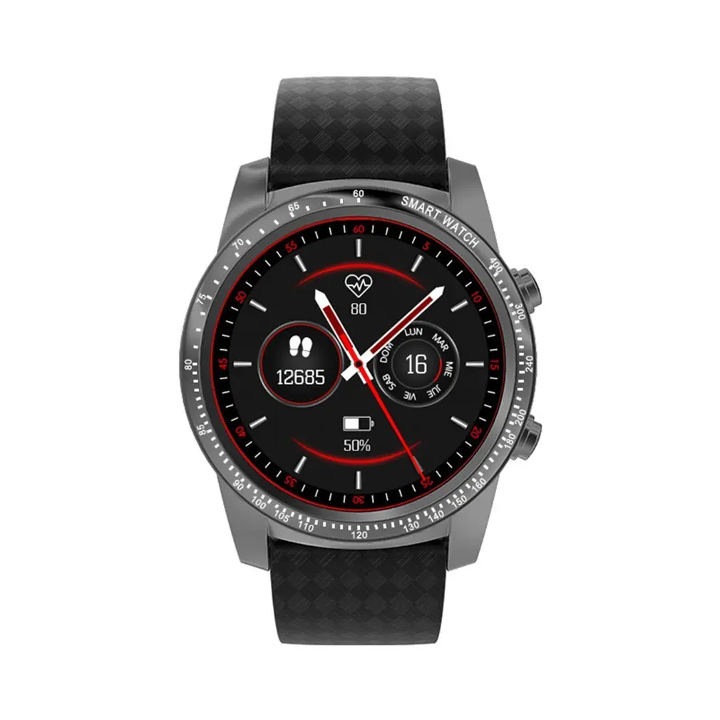 

W1 Smart Watch Metal Bracelet Sleep Monitor Sports Tracker Watch Band With Screen