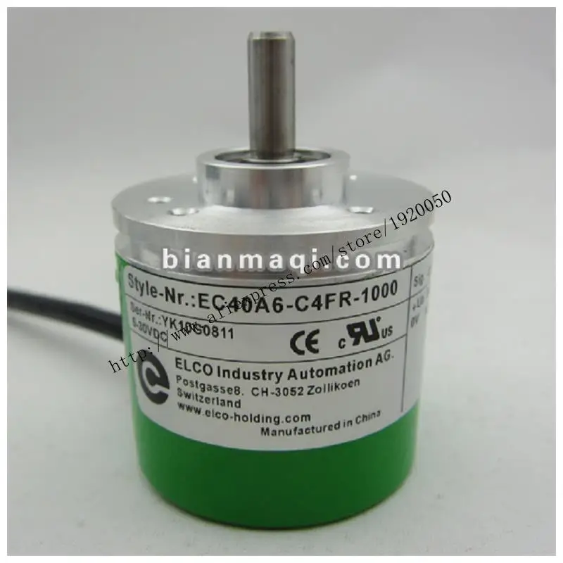 

Original authentic EC40A6-C4FR-1000 Elco ELCO rotary encoder 1000P / R