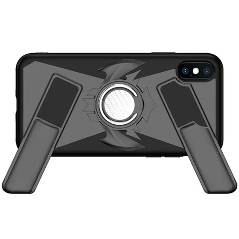 

[Silm Protable][Car Magnetic Chuck][Luxury Game Consoles] Anti-Scratch Stealth Ring Frame Kickstand Gamepad case