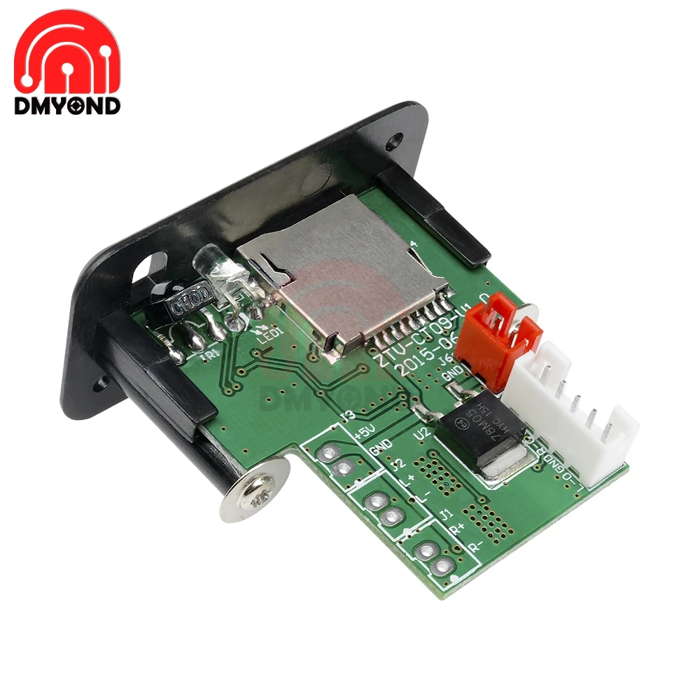 5 в 7-12 В мини mp3-плеер плата модуль с USB TF MP3 WAV без потерь декодирование Diy Kit электронный модуль платы блока программного управления