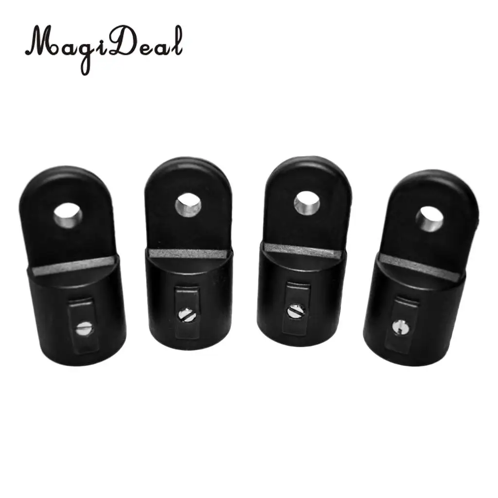 MagiDeal 16Pcs/Set Universal Nylon Marine Boat Canopy Cover Bimini Top Deck Hinge Jaw Slide  Eye End Fitting Hardware DIY Tool