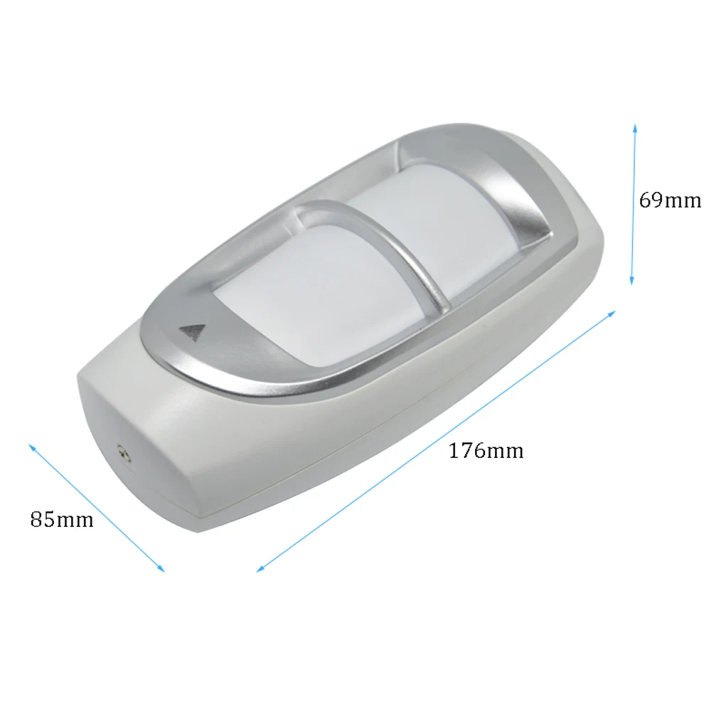 1 шт.) Открытый водонепроницаемый безопасности дома охранная сигнализация парадокс DG85 провода настенный двойной PIR Датчик инфракрасный детектор движения