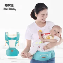 Ibelibaby Baby Carriers фронтальная хлопковая детская переноска с дышащей сеткой, несущий корсет для младенцев, предотвращает уплотнение ног, обертывание s