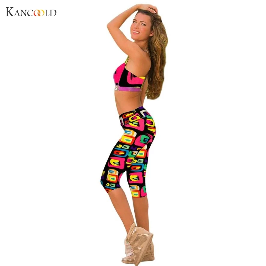 

New Legging 2017 Women Print Summer Style Pants Capris Women Leggins Pants Thin and Soft Mid Calf Legging Female drop shipping J