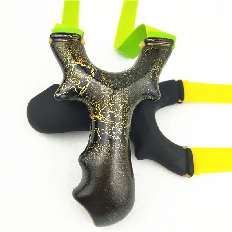 

Slingshot for Hunting Resin Catapult with Flat Rubber Band Outdoor Sports Shooting Slingshots High Quality Katapult