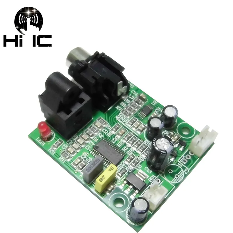 Цифровой декодер DAC CS8416 + CS4344 коаксиальный цифровой волоконный вход для цифрового