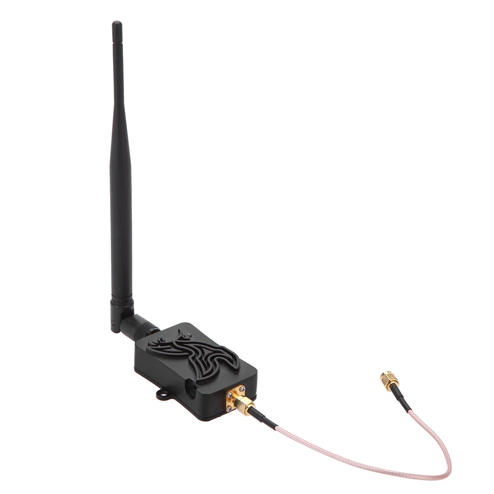 4W 4000mW 802.11b/g/n Wifi Wireless Amplifier Router 2.4Ghz WLAN ZigBee BT Signal Booster with Antenna TDD