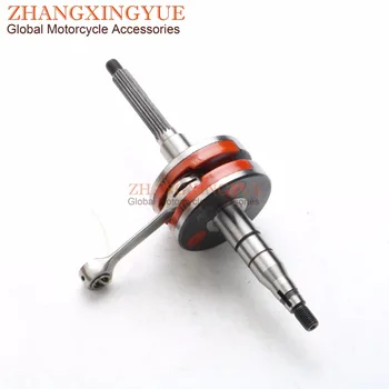 

High quality crankshaft for MBK Fizz50 Flipper 50 Forte 50 Mach G50 AC LC Nitro 50 Cat Naked Ovetto 50 JOG 2T Piston pin 10mm