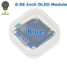 WAVGAT Blue color 128X64 OLED LCD LED Display Module For Arduino 0.96″ I2C IIC SPI Serial new original