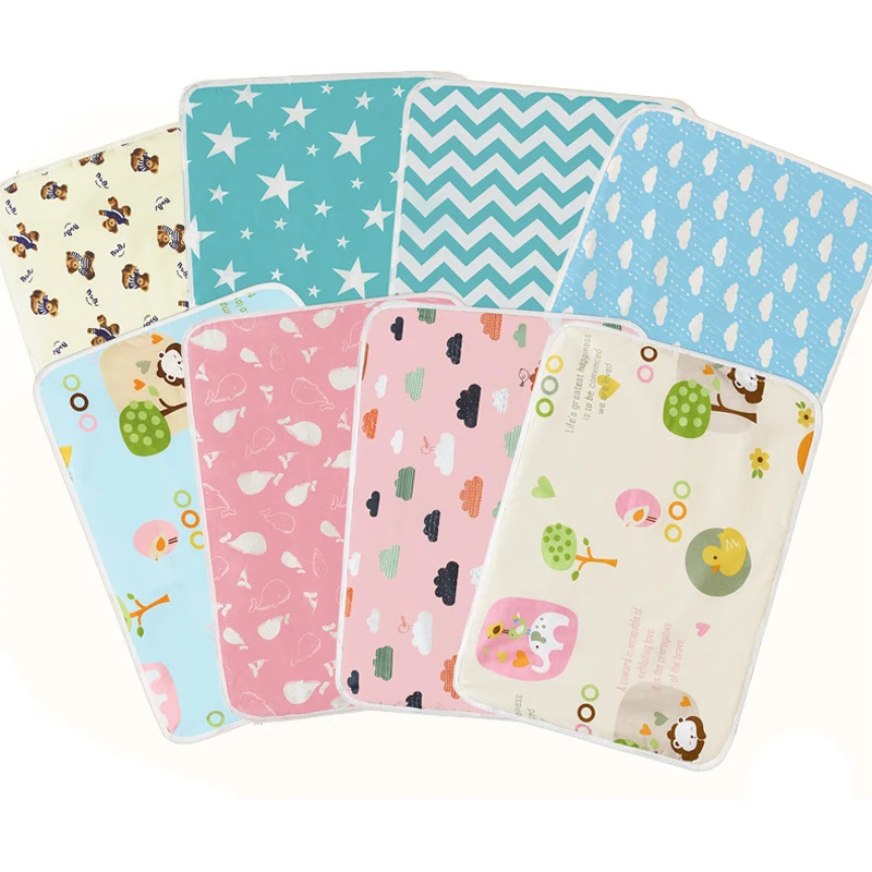 

34*45 cm Baby Nappy Changing Pad Covers for Baby Stroller Infant Diapers Wet Mattress Nappy Bed Sheet Infant Change Mat