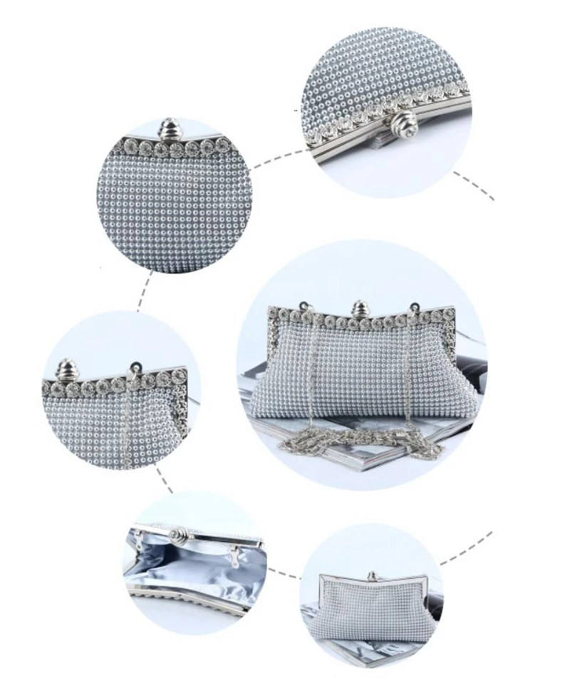 Details of the Luxy Moon Formal Dress Evening Clutches Bag