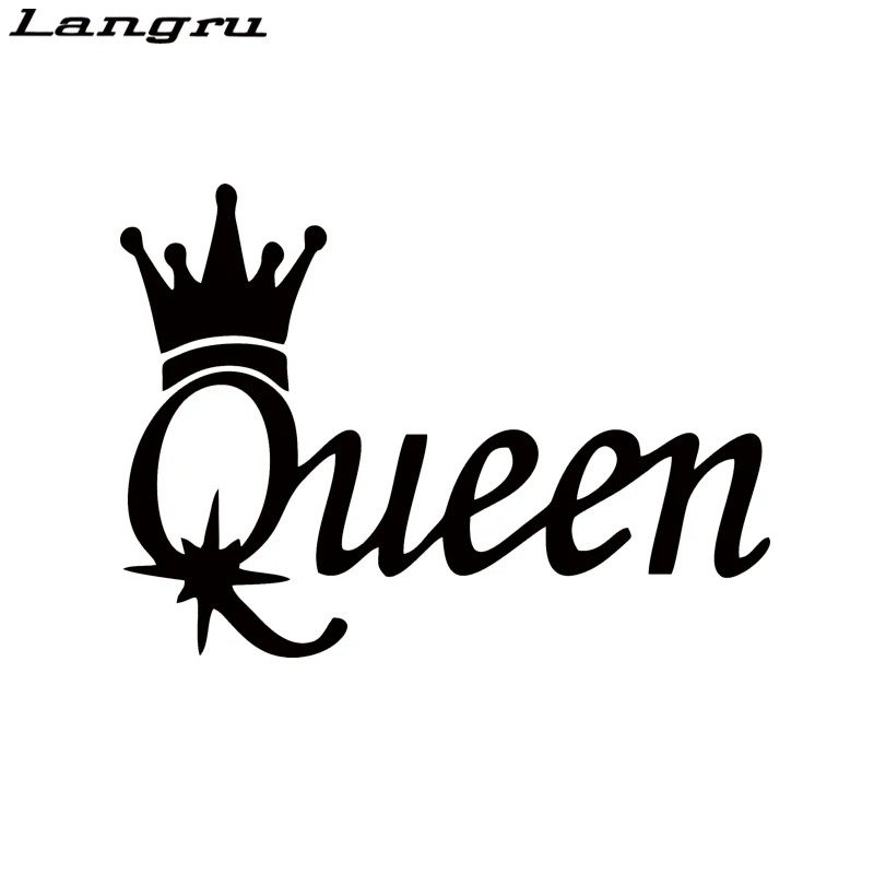 Виниловые стикеры Langru Queen стильные модные индивидуальные наклейки для