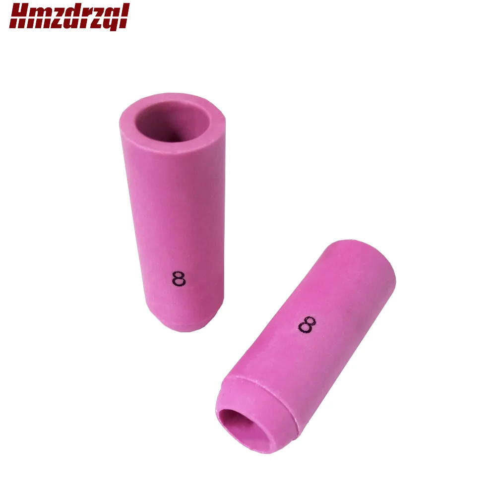 10 pcs TIG Alumina Ceramic Nozzles Gas Lens Cup TIG Consumables 10N46 8# Fit Welding Torch SR PTA DB WP 17 18 26 Series 10 pcs TIG Alumina Ceramic Nozzles Gas Lens Cup TIG Consumables 10N46 8# Fit Welding Torch SR PTA DB WP 17 18 26 Series