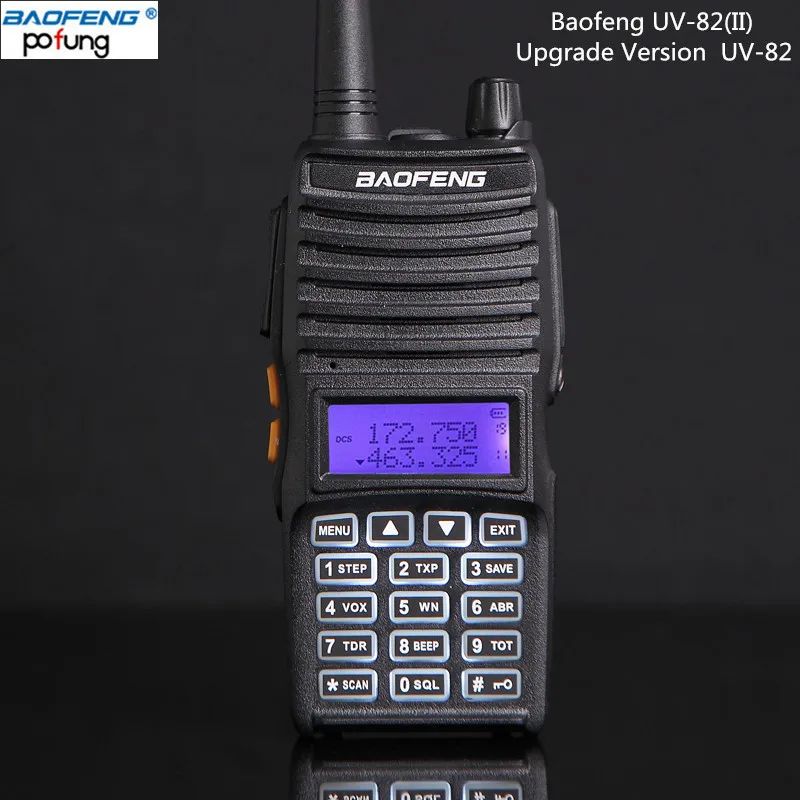 Baofeng Новое поступление UV 82(II) обновленная версия 82 ручной 2 полосный радиоприемник