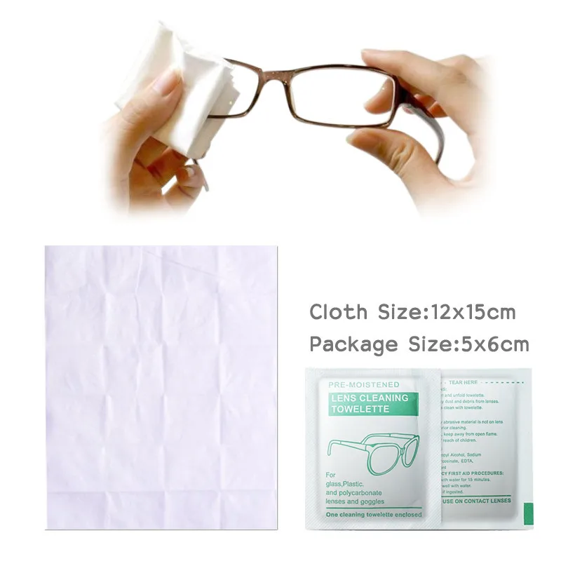 Glasses Wipes Glasses Cleaning Cloth, Disposable Wipes for Phone Screen,  Lenses, Glasses, 120pcs Portable Lens Cleaning Wipes - AliExpress