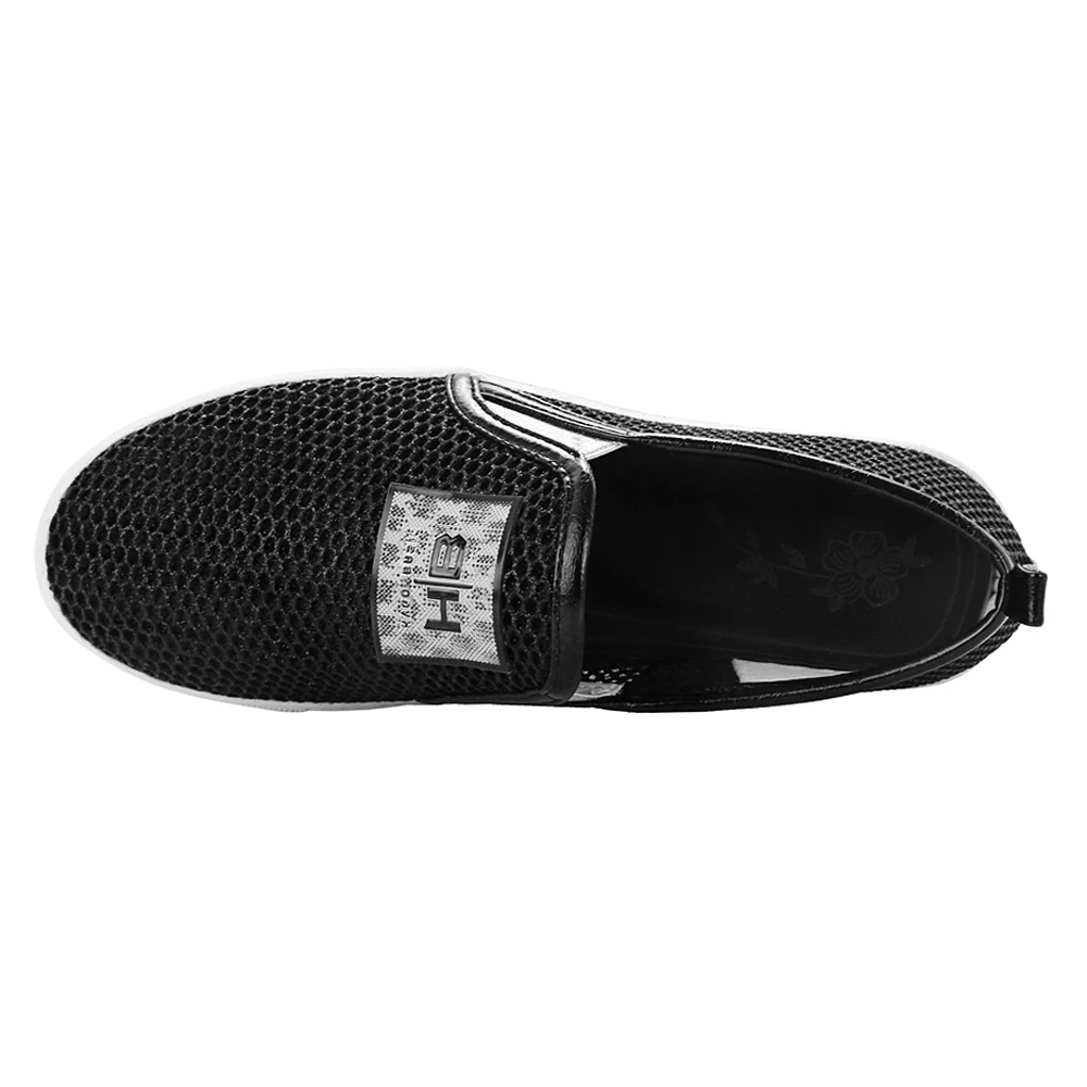 Meotina Müßiggänger Schuhe Frauen Flache Plattform Casual Schuhe Mesh Runde Kappe Boot Schuhe Dame Frühling Gold Weiß Große Größe 34 -43 Creepers