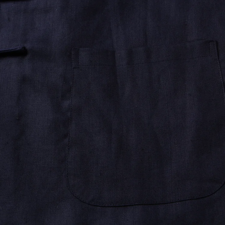 Высокое качество темно синий китайский мужской кунг фу Ву Шу Униформа хлопок Тай