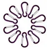 

2019 10pcs Aluminum Alloy D Carabiner Spring Snap Clip Hooks Keychain Climbingnut Backpack Buckle Outdoor Travel Kit #zer
