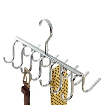 

Iron Belt Storage Rack Space Saver Closet Organizer For Scarf Ties Hanger Holder Hook Tank Tops Bra Belts Bags