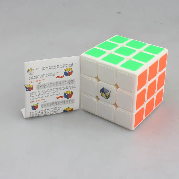 Yuxin Zhisheng Fire Kylin 3x3x3 Speed Cube White Sticker Magic Puzzle Toy | Игрушки и хобби