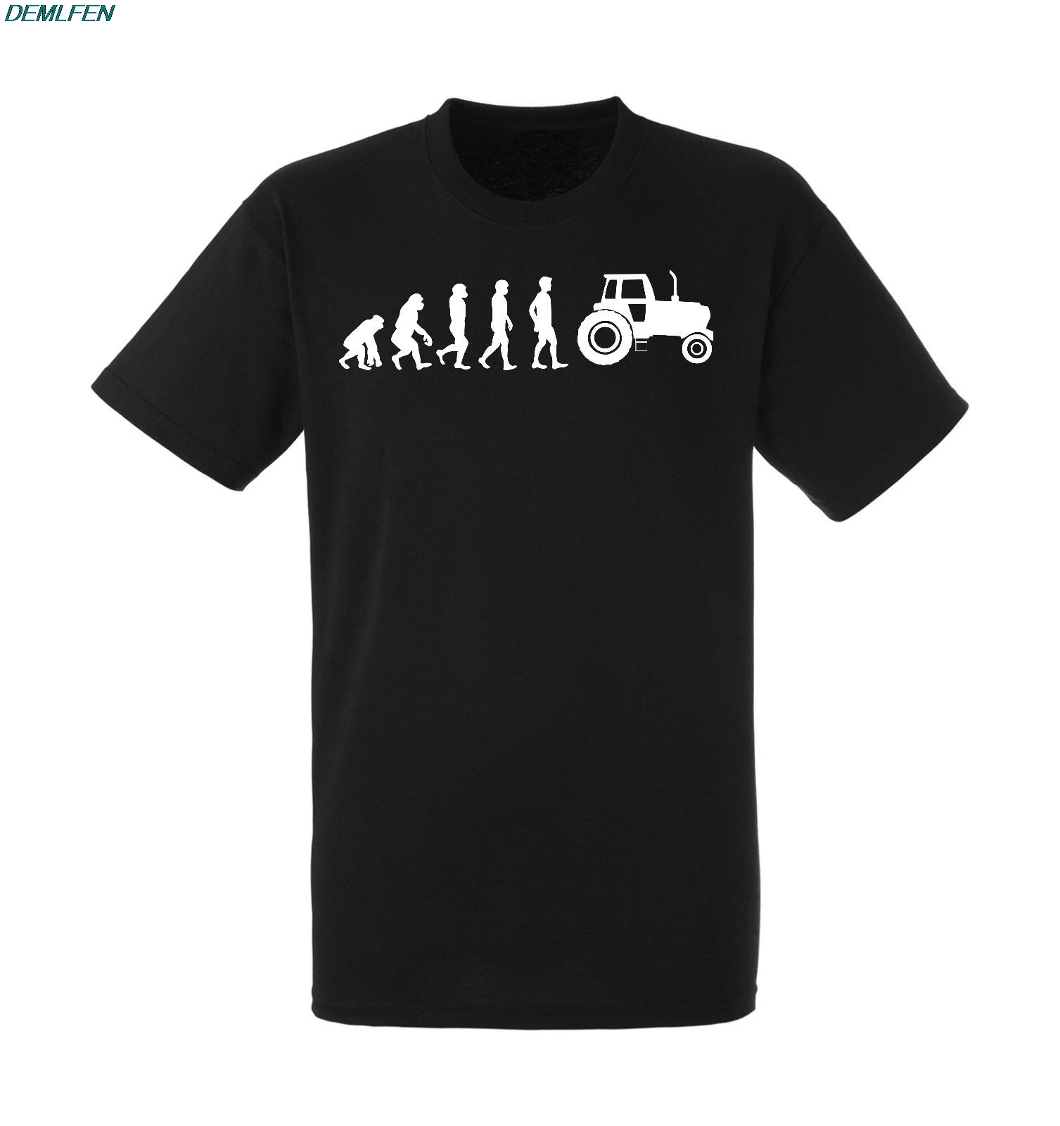 

Funny T-Shirt Shirt Evolution Traktor John Deer Fend Deutz Versch Tshirt Harajuku Streetwear T Shirt Men