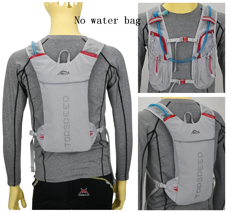 Della La Striscia Colore 3 Maglia Maratona Poliestere Idratazione Pacchetto Sacchetto Riflettente Stile Acqua Di Con Esterno Zaino q8Sw7xO8