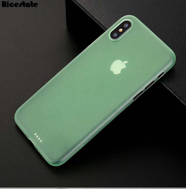 Ультратонкий матовый чехол Ricestate для iphone 11 Pro X XR XS MAX, чехол для iphone 6, 6s, 7, 8 Plus, матовая задняя крышка, защитный чехол