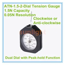 Пиковое аналоговый датчик натяжения 1.5N/0.05N ATN-1.5-2