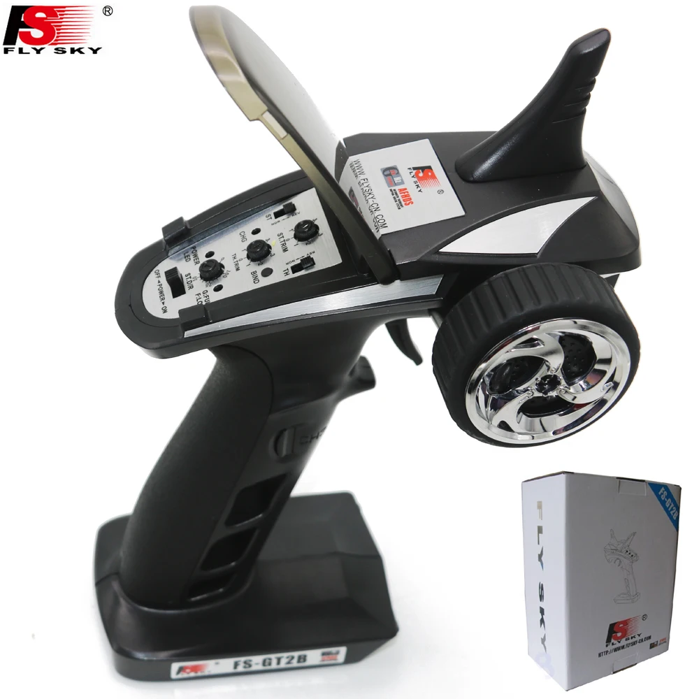 Flysky FS GT2B 2 4G 3CH Gun RC Controller /w приемник USB кабель ручка улучшенная модель GT2|fs gt2b|rc