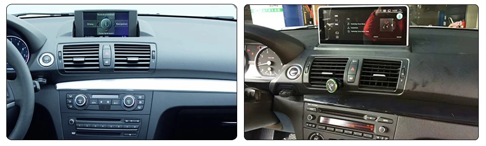 Cheap 6-Core Android System Update Car GPS For BMW 1 Series E87 E88 2005~2012 Autoradio Navigation Car Multimedia 10