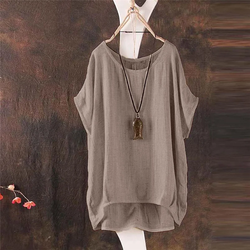 

Womens Summer Tops Bat Short Sleeve Casual Loose Top Thin Section T-Shirt Pullover Free Shipping And Wholesale #Jan7