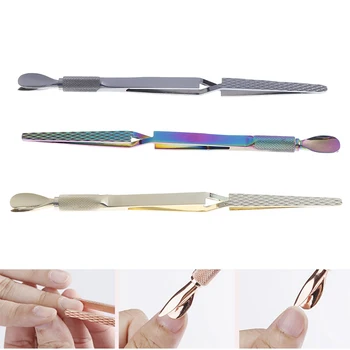 

Double-end Nail C Curve Pinching Pusher Magic Wand Multi Function Tool Acrylic Nails Pincher Cuticle Pusher