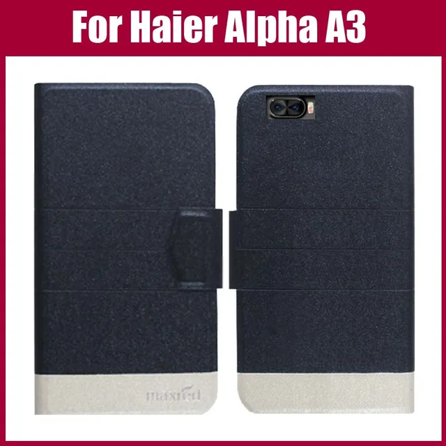 Best Price Hot Sale! Haier Alpha A3 Case New Arrival 5 Colors Fashion Flip Ultra-thin Leather Protective Cover Phone Bag