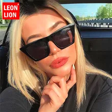 Leonlion 2020 moda luxo praça óculos de sol feminino doce cor lente óculos clássico retro ao ar livre compras de sol mujer