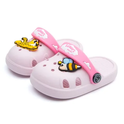 Baby Girl Cartoon Toddler Beach Water Garden Slippers Kids Boy Garden Shoes Children Summer Flip Flops Indoor Cute Sandals 1#D50