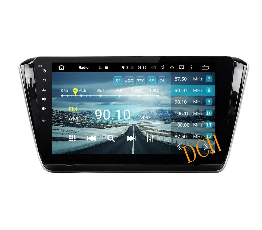 Excellent 10.1" Octa Core Android 9.0 eight core 64G ROM 4G RAM Car DVD Player for Skoda Superb 2015 2016 With GPS Radio WIFI NAVIGATION 4 Excellent 10.1" Octa Core Android 9.0 eight core 64G ROM 4G RAM Car DVD Player for Skoda Superb 2015 2016 With GPS Radio WIFI NAVIGATION 4