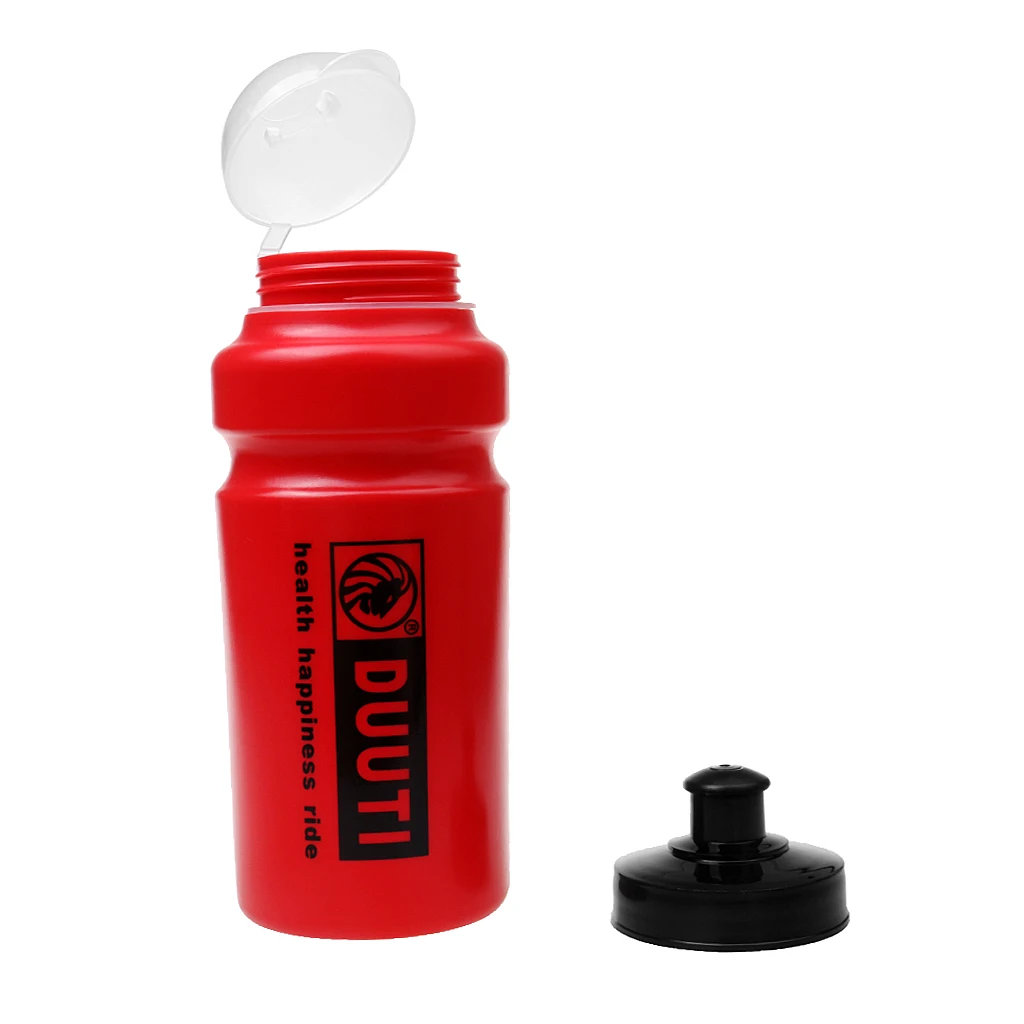 500ml Hydration Leakproof Bicycle Water Bottle Bicycle Accessories for Sports Running Hiking Gym Cycling Red  
