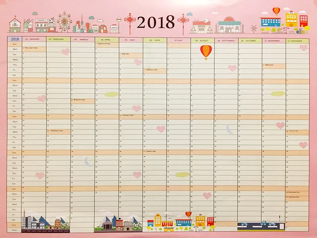 student calendars